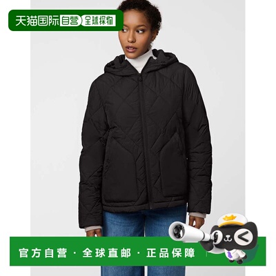 自营bernardoHARBOR QUILTED PUFFER JACKET - black 美国奥莱直