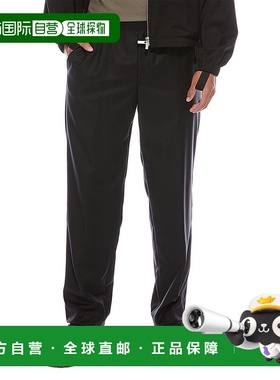 自营 Helmut Lang Taper天然羊毛长裤-黑色 美国奥莱直发卫裤