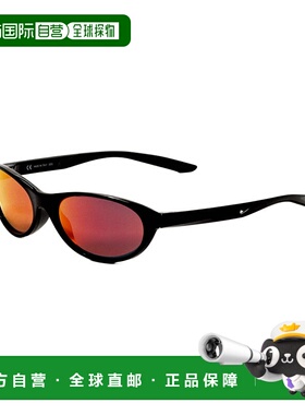 自营 Nike中性款57毫米黑色太阳镜-黑色 美国奥莱直发耐克
