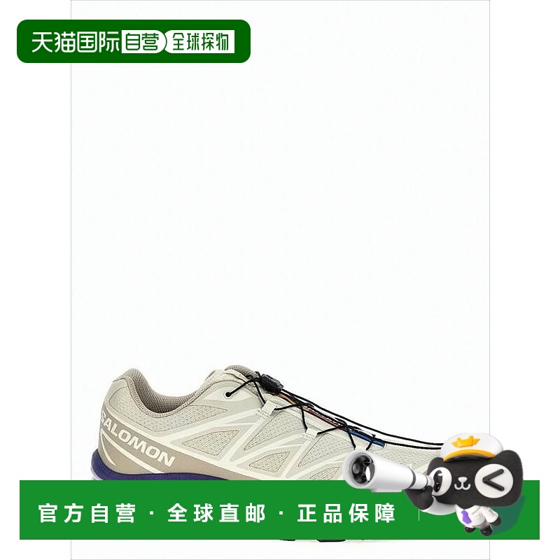 自营salomonStreamlined Textile Sneakers With Quick-Lace Syst