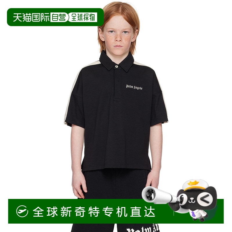 1小时内可退 香港直邮潮奢 Palm Angels 棕榈天使 女童 黑色 Trac
