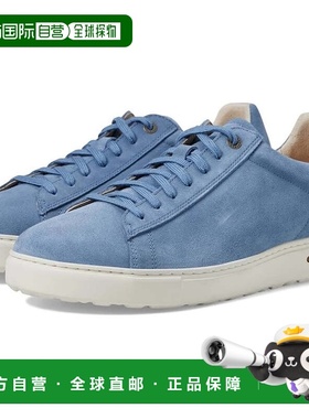 自营Men's Birkenstock Bend Sneakers Elemental Blue Suede Rou