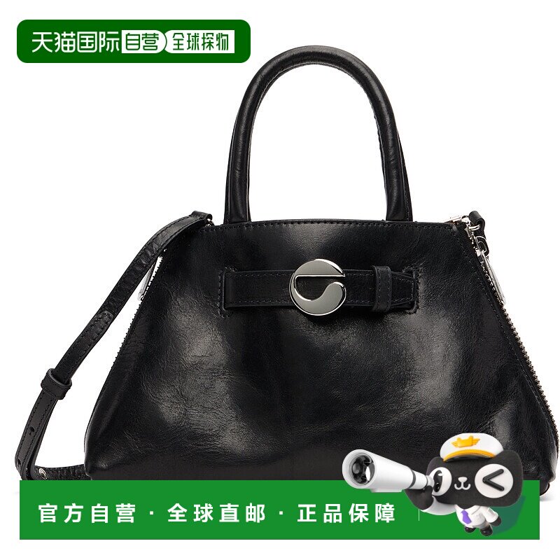 1h可退 香港直邮潮奢 Coperni 女士 黑色迷你 Data 单肩包 COPBA1