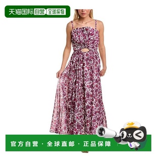 美国直邮AMUR 镂空 长裙连衣裙女士服饰紧身上衣时尚