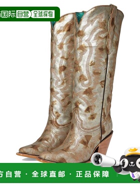 1h可退 【美国直邮】corral 女士 靴子高跟鞋皮鞋高筒靴高跟靴