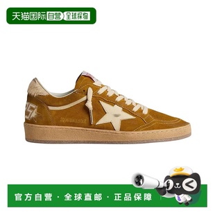 Star Ball Suede Sneaker 美国奥莱直 自营Golden orange Goose