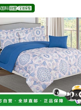 自营Bibb Home 5 Piece Comforter Set with Decorative Pillows