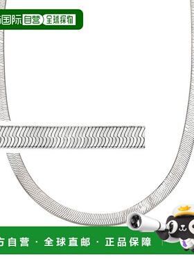 自营Ross-Simons 意大利 6 毫米纯银人字形链项链 - 16 英寸 【美