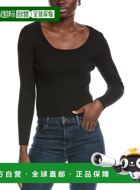 自营 truth真相罗纹上衣-黑色 美国奥莱直发