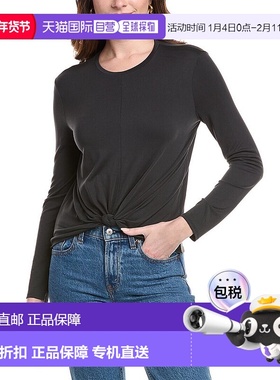 自营 rag & bone碎骨Jenna T恤-黑色 美国奥莱直发