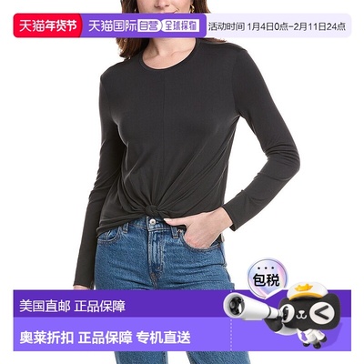 自营 rag & bone碎骨Jenna T恤-黑色 美国奥莱直发