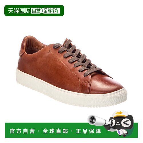 自营Frye Astor皮革运动鞋-棕色 美国奥莱直发男鞋