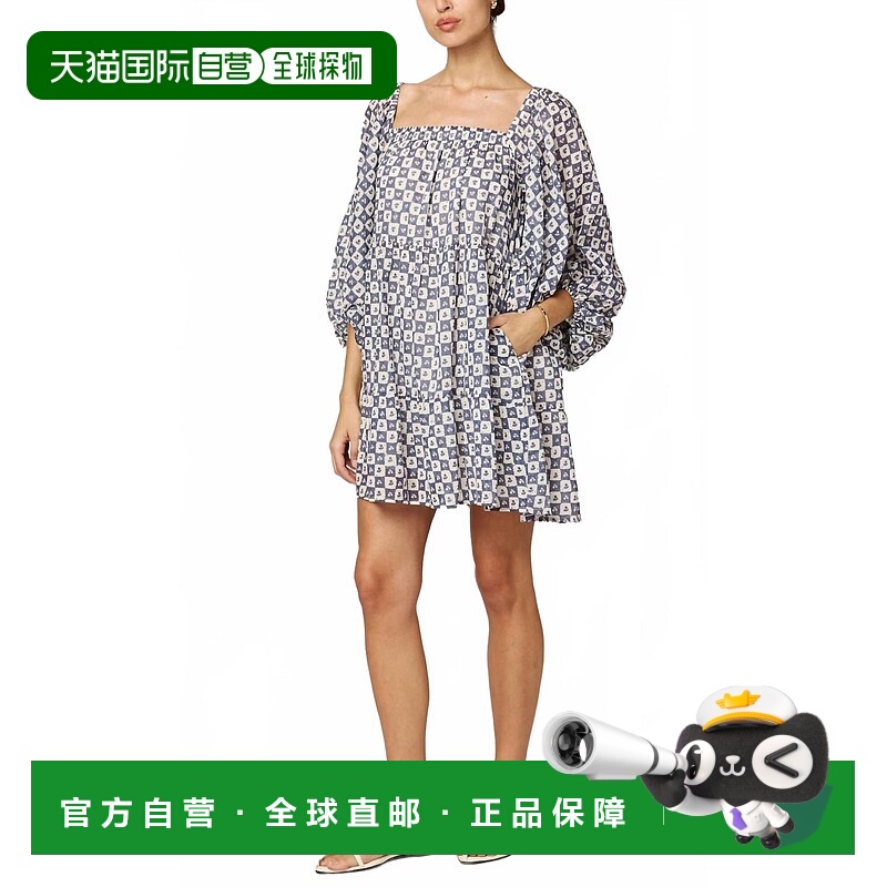 自营cleobellaHattie Mini Dress In Piazze Check - piazze chec