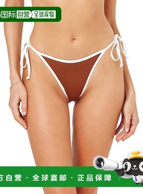 自营 l spaceL*Space Levy Bitsy Bikini Bottom - brown 美国奥