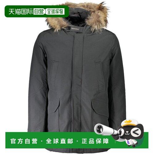 自营Woolrich Cotton Men's Men's Jacket - gray 美国奥莱直发