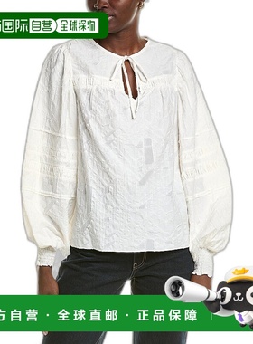 自营 Ramy Brook Kyle 上衣 - 白色 泡泡袖美国直发奥莱