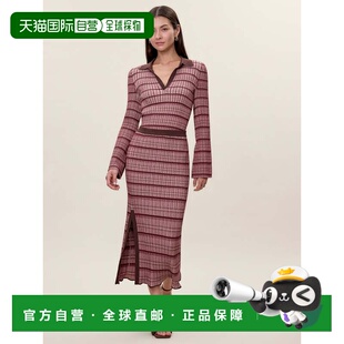 自营rebecca taylor羊毛毛衣半身裙-Tearose multi 美国奥莱直发