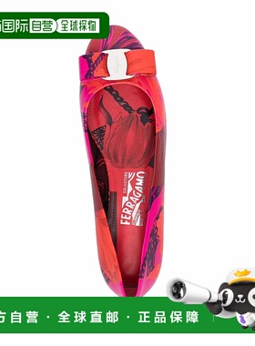 自营 salvatore ferragamo菲拉格慕Varina Icon芭蕾舞鞋-紫色 美