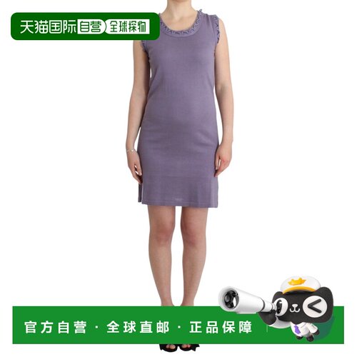 自营John Galliano cotton jersey Women's dress - purple 美国
