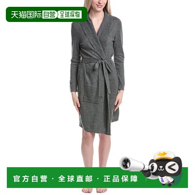 自营sofiacashmere Rib Shawl Collar Cashmere& Wool-Blend Jers