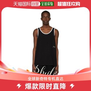 美国直邮 rhude 男士 刺绣针织上衣 上装 T恤纯棉男装