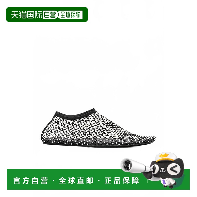 自营 christopher esber女式Minette钉平黑色-黑色 美国奥莱直发