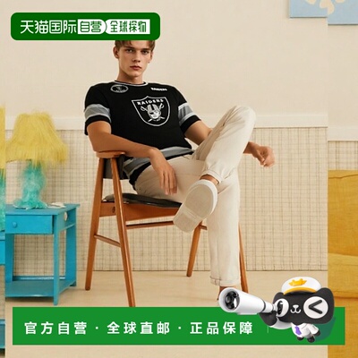 自营 Aeropostale拉斯维加斯突袭者足球网上衣-黑色1 美国奥莱直