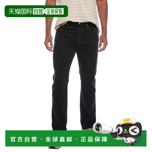 自营frame denim框架深海军现代直牛仔裤-蓝色 美国奥莱直发