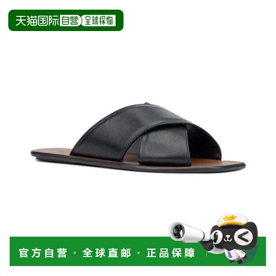 自营Aquatalia Britt皮革凉鞋-黑色 美国奥莱直发