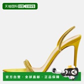 Rossi Embellished Yellow 自营Gianvito Suede Crystal Cannes