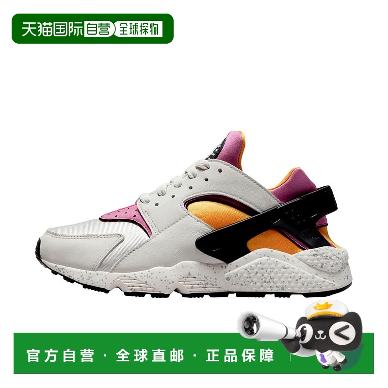 自营 Nike Air Huarache 浅骨色/致命粉红 DD1068-003 男款 - 白