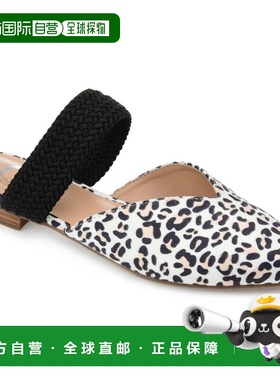 自营journee collectionJournee Women's Roxeene Mule - leopard