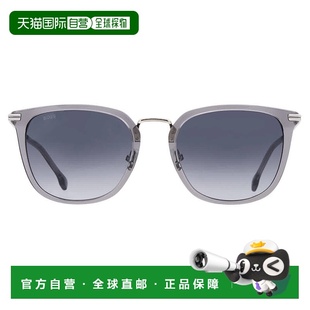 自营Hugo Boss Grey Square Men's Sunglasses BOSS 1562/F/SK 0D