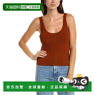 Vince 棕色 Tie 背心 美国奥莱直发吊带 Back 自营