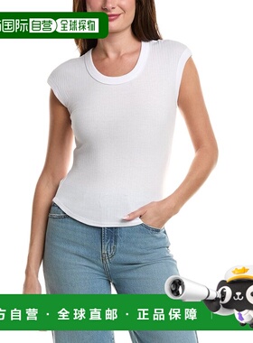 自营Project Social T Mijo罗纹婴儿T恤-白色 美国奥莱直发