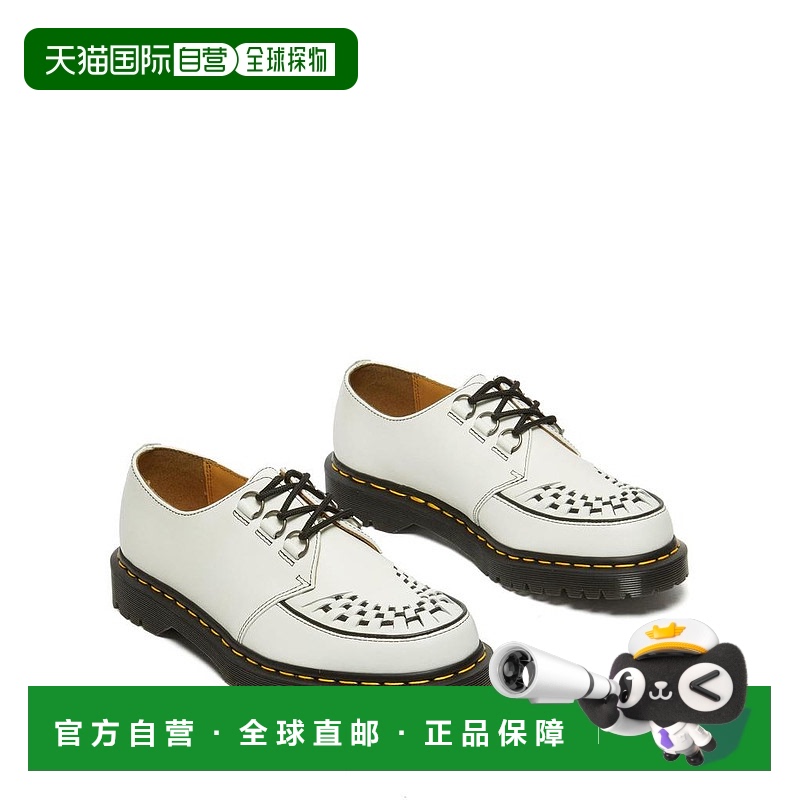 【美国直邮】dr. martens 女士 休闲鞋进口圆头皮鞋跟鞋经典真皮