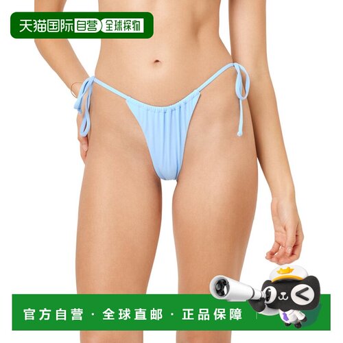 自营l spaceL*Space Robyn Tanga Swim Bottom - blue 美国奥莱直