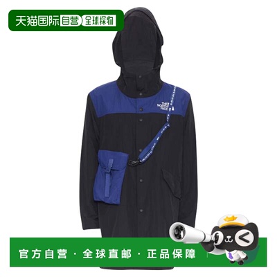 自营The North Face Kazi Karaishi Bravo长款雨衣-黑色 美国奥莱