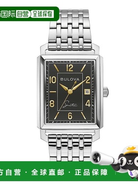 自营Bulova Frank Sinatra Mens Watch - gray 美国奥莱直发