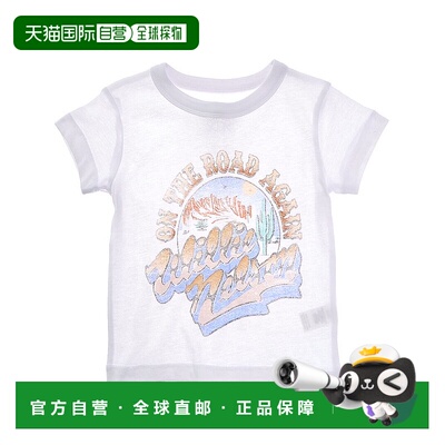 自营 Chaser Willie Nelson On The Road Again T-Shirt - white
