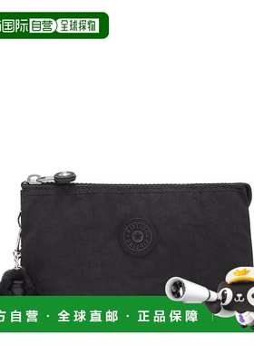 自营Kipling Creativity Large Pouch - black noir 美国奥莱直发