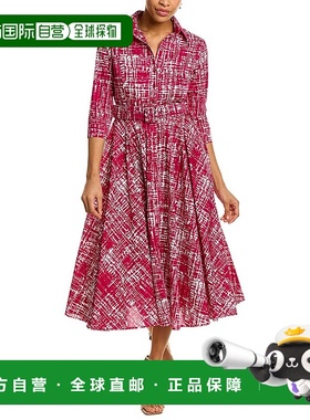 自营Samantha Sung Aster 衬衫式连衣裙 - 紫色 【美国奥莱】直发