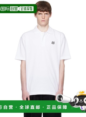 1h可退 香港直邮潮奢 MAISON KITSUNE 男士 白色 Fox Head Comfor