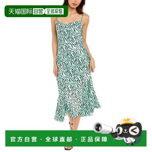 自营Olivia Rubin Lia 吊带早秋新款连衣裙 绿色 美国奥莱直发