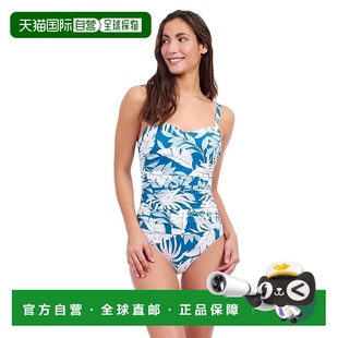 自营profile by gottex马来亚甜心内衣D罩杯宽肩带一体式-蓝绿色