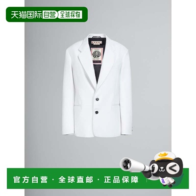 自营Marni Fibres Jackets And Women's Coat - white 美国奥莱直
