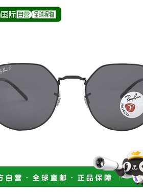 自营ray-banRay Ban Jack Polarized Black Irregular Unisex Sun