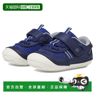 自营Stride Rite Sm Apollo BB038301运动鞋美国3号蓝色休闲鞋FZP