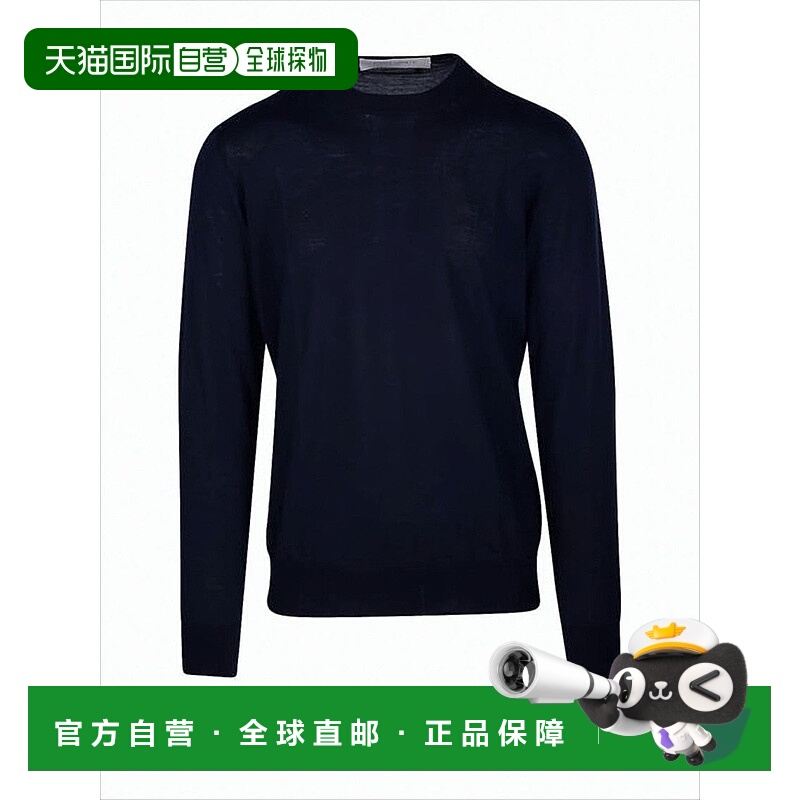 自营golden gooseFine Wool Long-Sleeve Sweater With Crew Neck