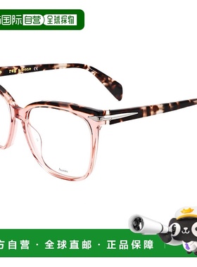 自营rag & boneRag&Bone女式53毫米粉红色眼镜-粉红色 美国奥莱直